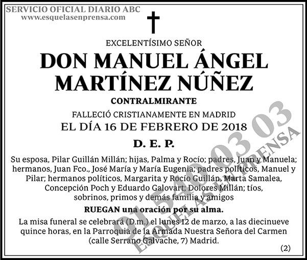 Manuel Ángel Martínez Núñez
